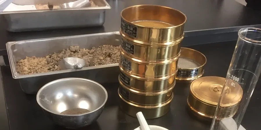 Grain Size Analysis (Sieve + Hydrometer) in Visalia: ASTM D6913 & D7928 Testing